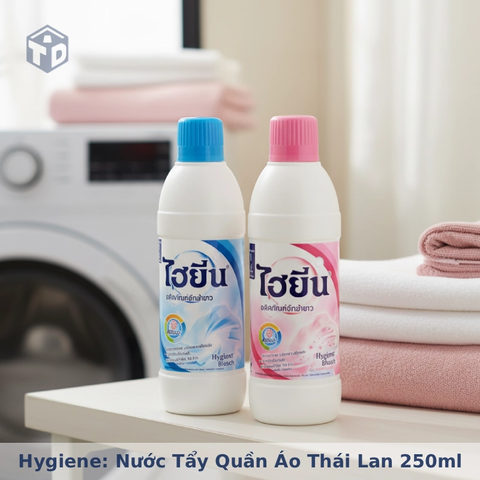 Hygiene: Nước tẩy quần áo Thái Lan 250ml