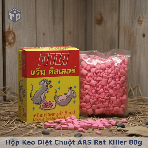 Hộp keo diệt chuột ARS Rat Killer 80g nội địa