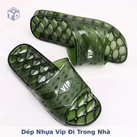 Dép Nhựa Vip Đi Trong Nhà (T100)