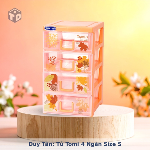Duy Tân: Tủ Tomi 4 Ngăn Size S