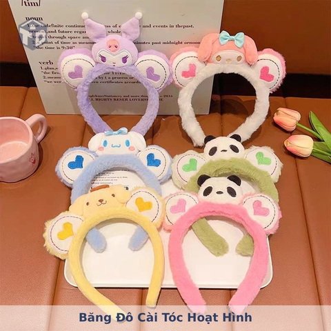 Băng Đô Cài Tóc Hoạt Hình