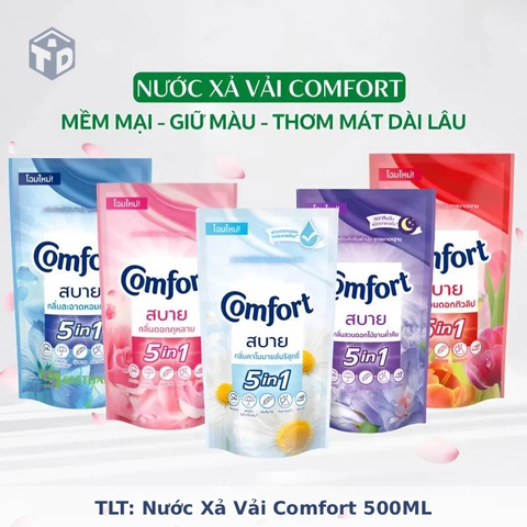 TLT: Nước Xả Vải Comfort 500ML - Ko Bao Bể VC