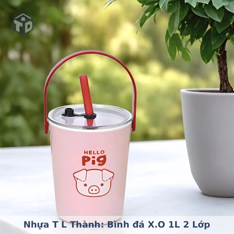 Nhựa T L Thành: Bình đá X.O 1L 2 Lớp