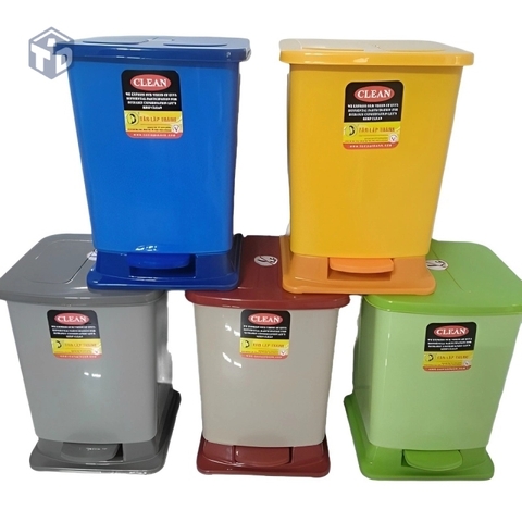 Thùng Rác Đạp Trung Tân Lập Thành Size 29,3x25,6x38cm