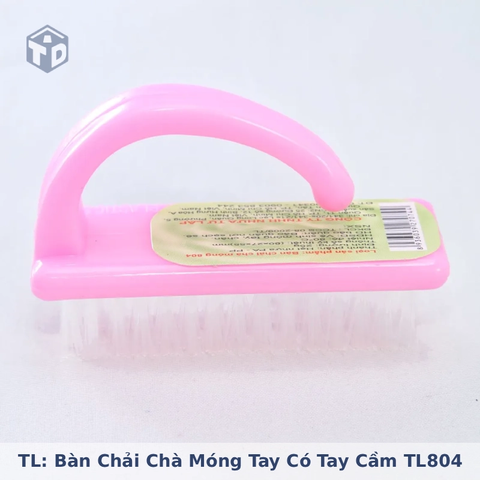 TL: Bàn chải chà móng tay có tay cầm TL804