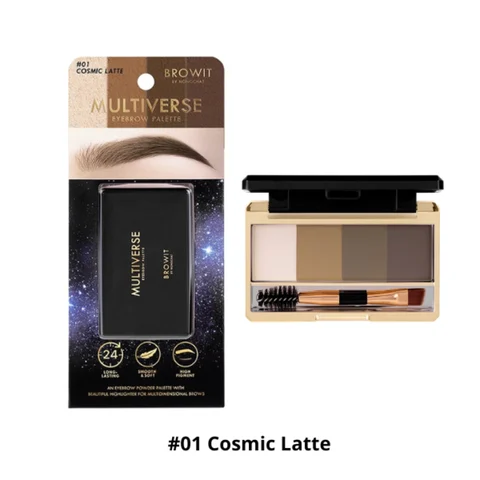 Phấn Kẻ Chân Mày Browit by Nongchat Multiverse Eyebrow Palette