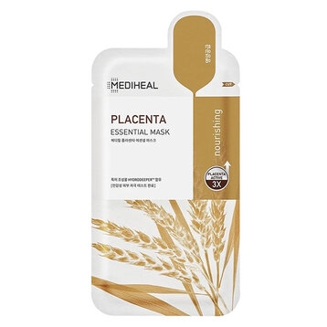 Mặt Nạ Dưỡng Ẩm Sâu, Phục Hồi Hóa Mediheal Essential Mask Placenta - Nâu