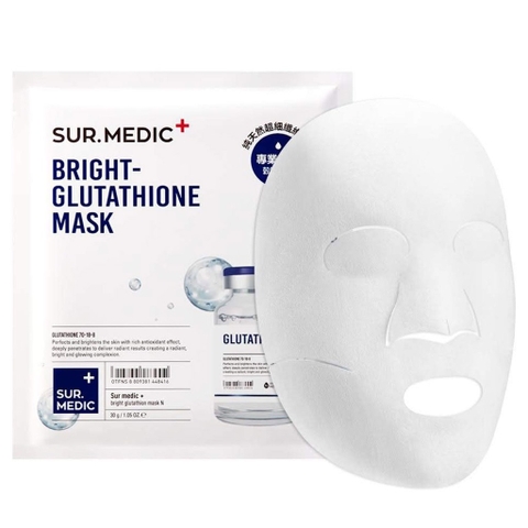 Mặt Nạ Dưỡng TrắngDa , Sáng Da Sur.Medic Bright Glutathione Mask