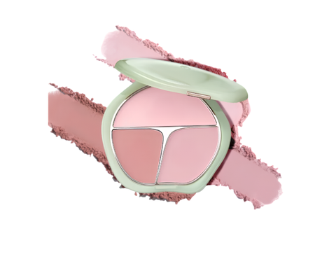 Bảng Má Hồng 3 Ô Timage Vigorous And Flowing Jade Rouge Palette