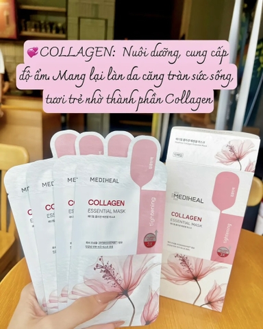 Mặt Nạ Dưỡng Ẩm Sâu, Chống Lão Hóa Mediheal Essence Mask 20ml (1 miếng)