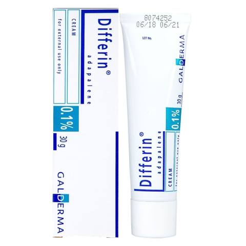 Kem Làm Giảm Mụn Galderma Differin 0.1% 30g Differin Adapalene Gel 0.1% Acne Treatment