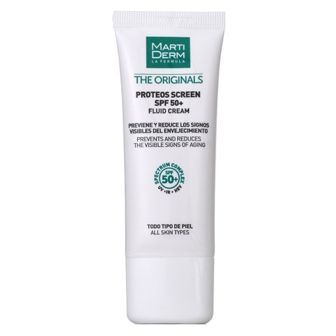 Kem Chống Nắng MartiDerm The Originals Proteos Screen SPF50+ Fluid Cream