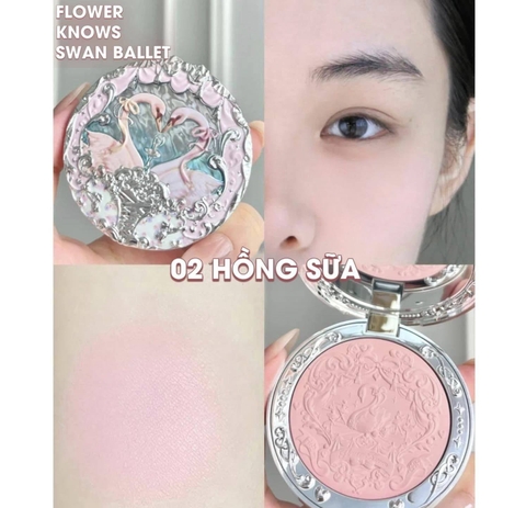 Phấn Má Hồng Swan Ballet Flower Knows