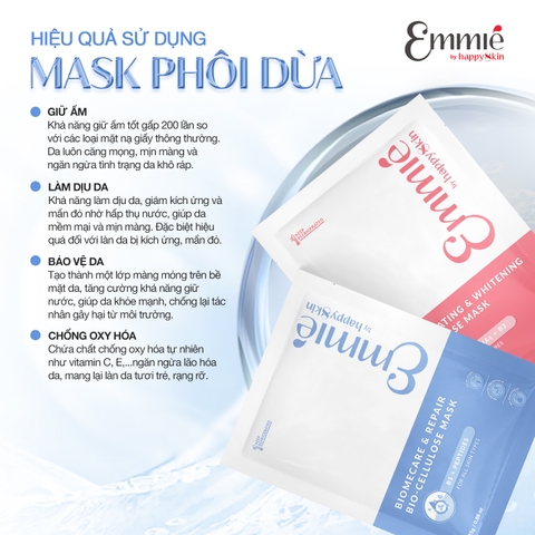 Mặt Nạ Sinh Học Emmié Phục Hồi, Dịu Da 25g B5 Complex Mask