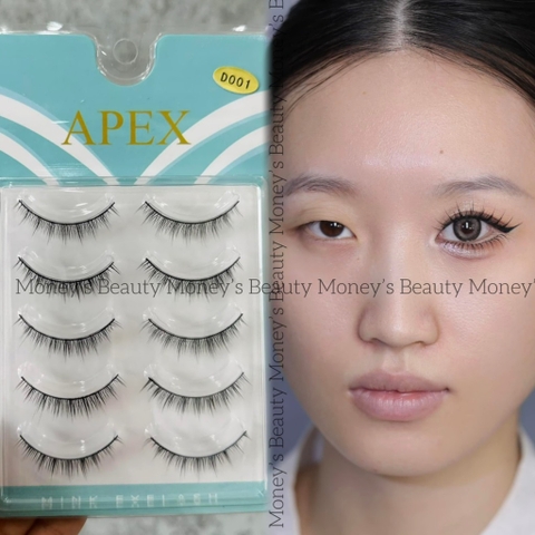 Lông Mi Giả Apex (Mi Gân Đen)