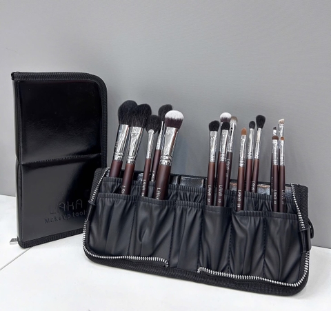 Bộ Cọ Trang Điểm Make Up Cá Nhân Laka 16 Cây