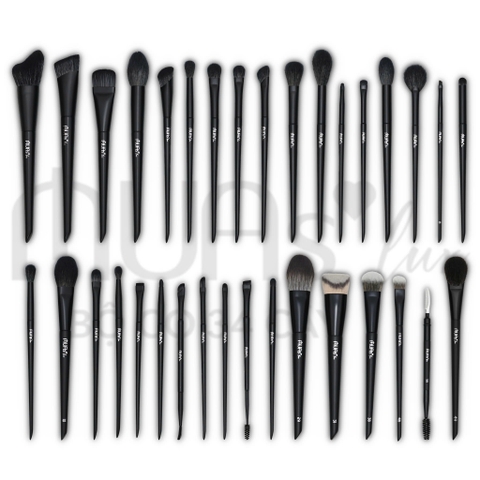 Bộ Cọ Trang Điểm Mua.s Lux 34 Cây Lông Mịn,