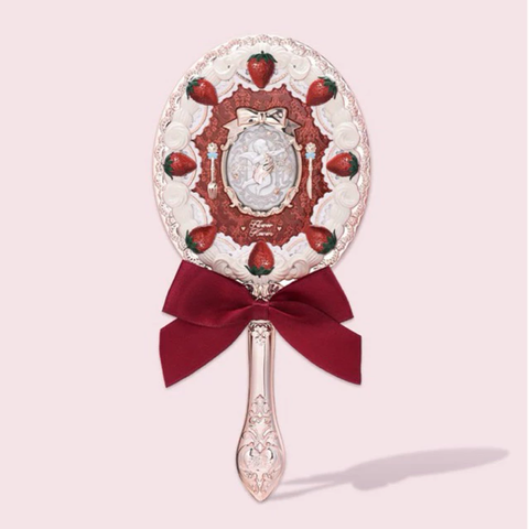 Gương Cầm Tay Strawberry Cupid Flower Knows