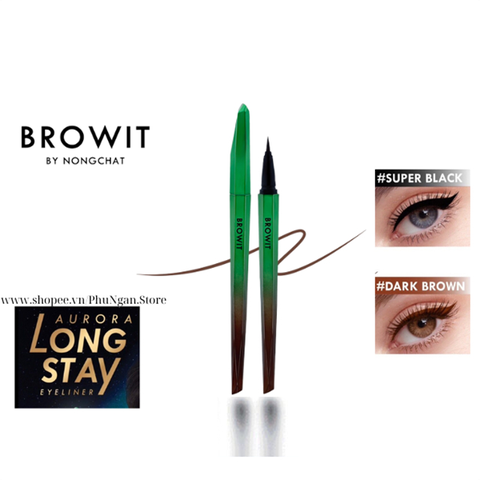 Kẻ Mắt Browit Nongchat Aurora Long Stay Eyeliner 0.5g