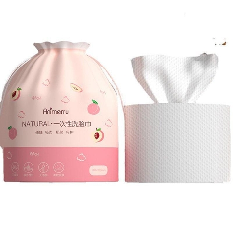Khăn Đa Năng Bông Tẩy Trang ANIMERRY COTTON