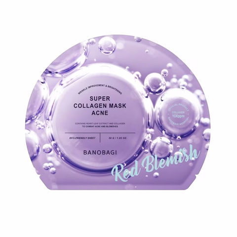 Mặt Nạ Dành Cho Da Mụn Super Collagen Mask Acne Banobagi 30gr