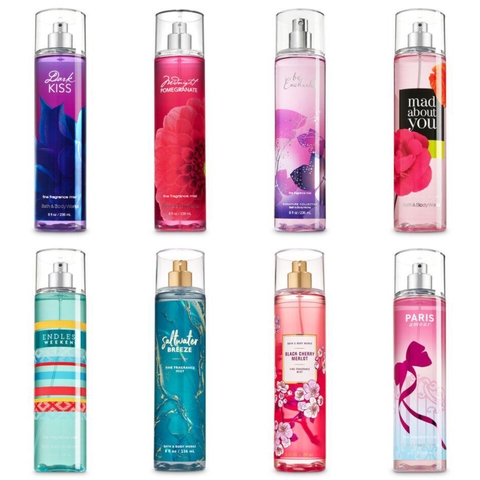 Xịt Thơm Toàn Thân Bath & Body Works Fragrance Mist 236ml