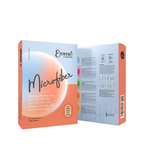 Mặt Nạ Emmié Microfiber Mask - Cầu Sung Dừa Đủ Xoài 1 hộp