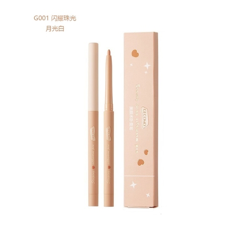 Nhũ Mắt GECOMO Lying Silkworm Pen Glitter High Shine Eyeshadow Pen