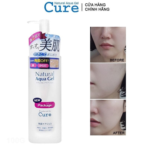 Tẩy Tế Bào Chết Dạng Gel Dịu Nhẹ CURE Natural Aqua Gel