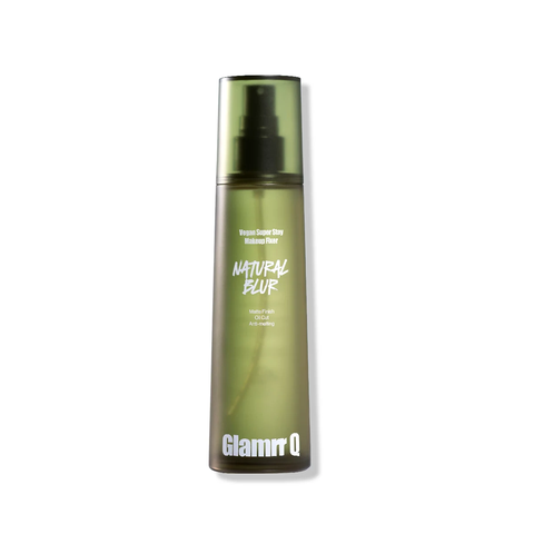 Xịt khoá nền GLAMRR Q vegan super stay make up fixer 130ml