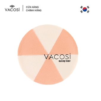 Set Bông Mút Phấn Ướt Tam Giác Vacosi Wedge Sponge