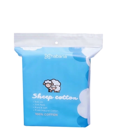 Bông Tẩy Trang Cừu Habaria Sheep Cotton