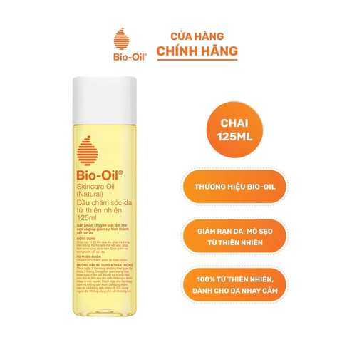 Dầu Chăm Sóc Da Từ Thiên Nhiên Giúp Giảm Rạn Da Cho Da Nhạy Cảm Bio-Oil Skincare Oil (Natural)