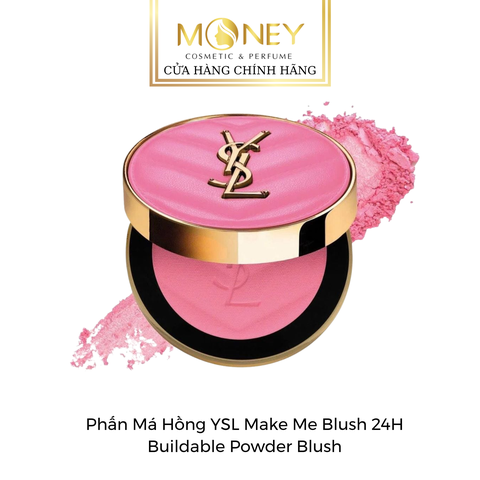 Phấn Má Hồng YSL Yves Saint Laurent Make Me Blush 24H Buildable Powder Blush