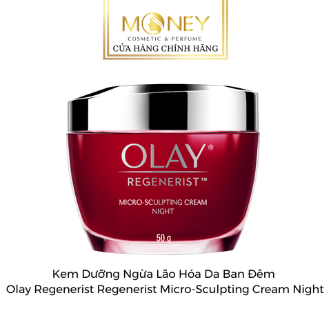 Kem Dưỡng Olay Regenerist Ngừa Lão Hóa Da Ban Đêm 50g Regenerist Micro-Sculpting Cream Night