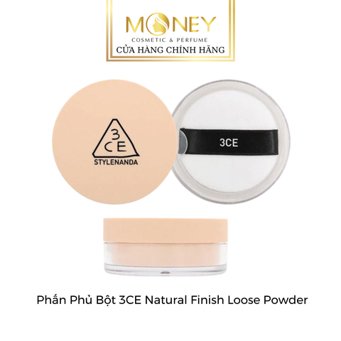Phấn Phủ Bột 3CE Natural Finish Loose Powder 8.5g