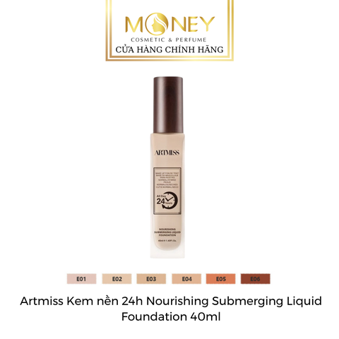 Kem Nền Artmiss  24h Nourishing Submerging Liquid Foundation 40ml