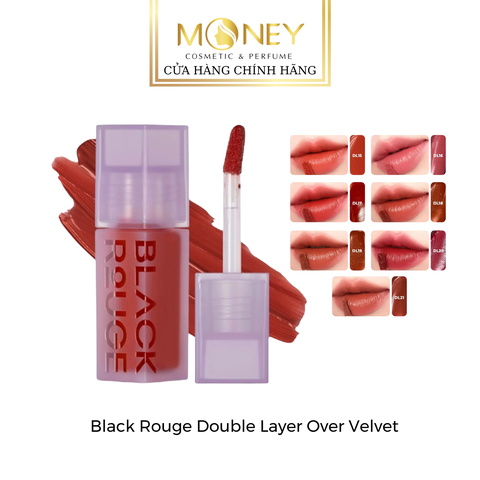 Son Kem Lì Black Rouge Double Layer Over Velvet