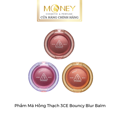 Phấn Má Hồng Thạch 3CE Bouncy Blur Balm