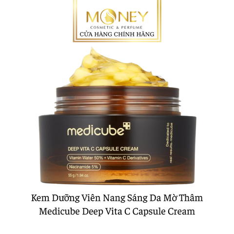 Kem Dưỡng Viên Nang Sáng Da, Mờ Thâm Medicube Deep Vita C Capsule Cream