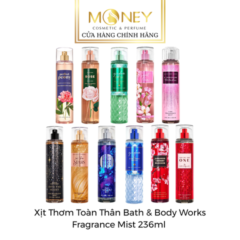 Xịt Thơm Toàn Thân Bath & Body Works Fragrance Mist 236ml
