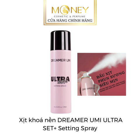 Xịt khoá nền DREAMER UMI ULTRA SET+ Setting Spray