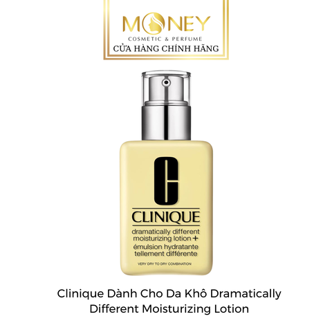 Kem Dưỡng Ẩm Clinique Dramatically Different Moisturizing Lotion+ Dành Cho Da Khô, Hỗn Hợp Khô