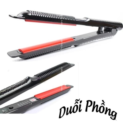 Máy Duỗi Là Tóc Nam Nữ Bản Nhỏ 3in1