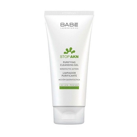 Sữa Rửa Mặt BABE Stop AKN Purifying Cleansing Gel
