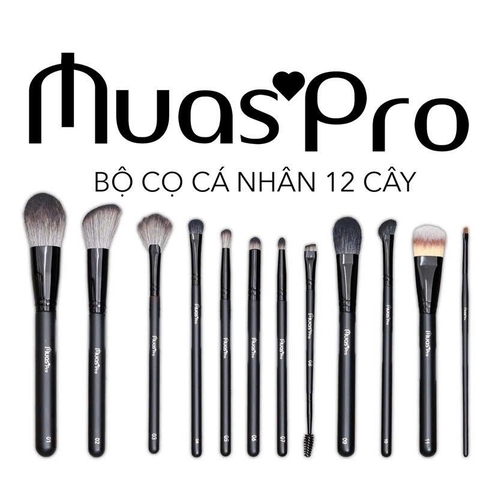 Bộ Cọ Cá Nhân Muas Pro 12 Cây