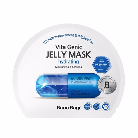 Mặt Nạ Cấp Ẩm  Banobagi Vita Genic Jelly Mask Hydrating 30g (Xanh dương)