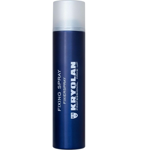 Xịt Khóa Nền Makeup Kryolan Fixing Spray 300ml Dạng Xịt Phun Sương Bền Nền Đến 24h