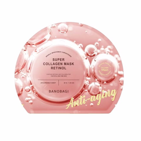 Mặt Nạ Giảm Nếp Nhăn Banobagi Super Collagen Mask Retinol 30g