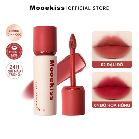 Son kem Mooekiss Soft Matte Lip Cream Velvet